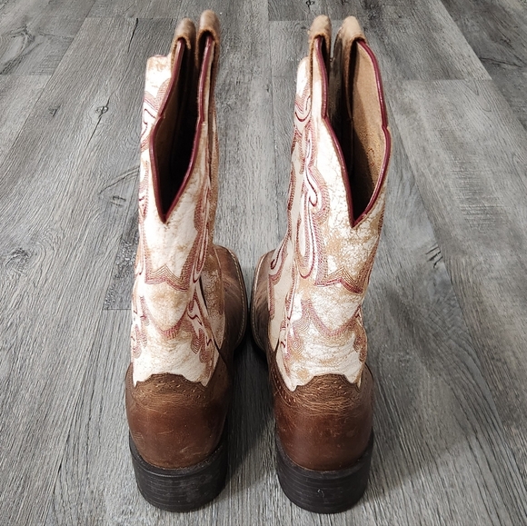 Ariat Womens Quickdraw Western Boots-Square Toe - Picture 6 of 11